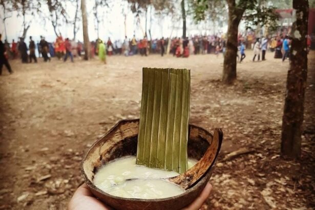 Konji Barayak, bubur tradisional khas Kuantan Singingi akan menjadi menu kuliner andalan menyambut Festival Pacu Jalur 2025