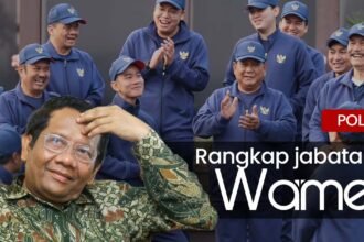 Mantan Menko Polhukam dan mantan Ketua MK, Mahfud MD, mengkritik tajam kebijakan pembiaran rangkap jabatan petinggi negara