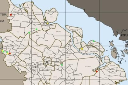 Update peta hotspot di Provinsi Riau pada Selasa (29/7/2025) BMKG mencatat sebaran titik panas atau hotspot di Pulau Sumatera kembali naik, mencapai 249 titik.