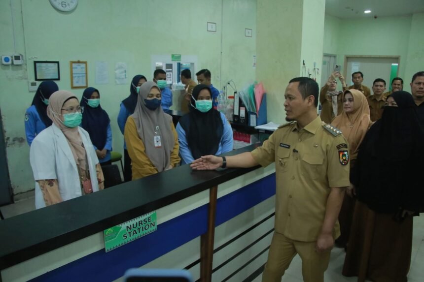 Wali Kota Pekanbaru Agung Nugroho sidak ke RDS Madani Pekanbaru