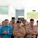 Foto bersama Disdikpora dan Kemenag Dukung sinergi Penguatan Pendidikan Kepramukaan di Rohul