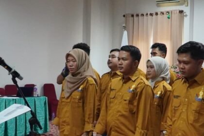 Pelantikan Pengurus GenPI Rohul 2025–2029 oleh Wabup Syafaruddin Poti